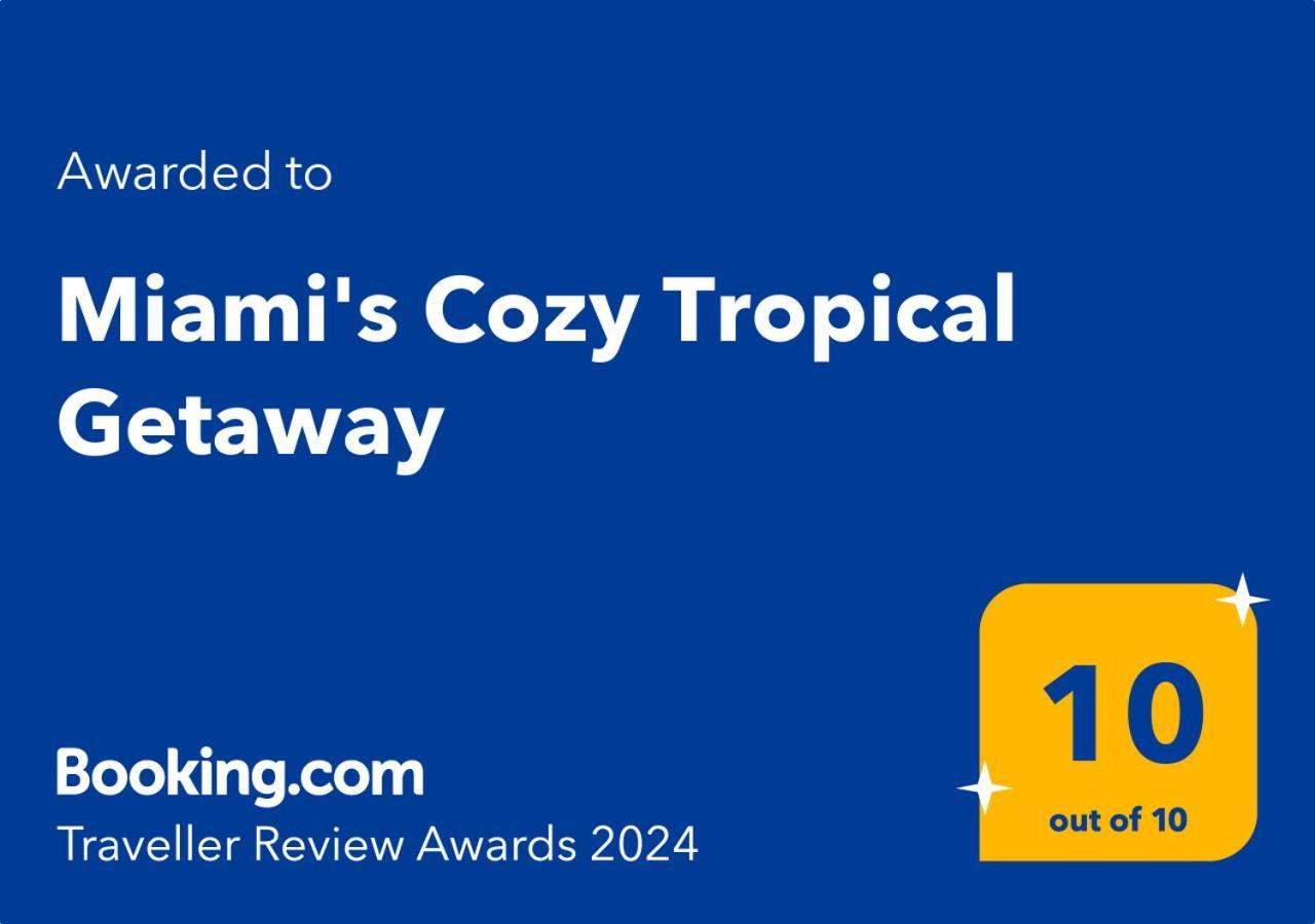 Miami'S Cozy Tropical Getaway Villa Exterior photo